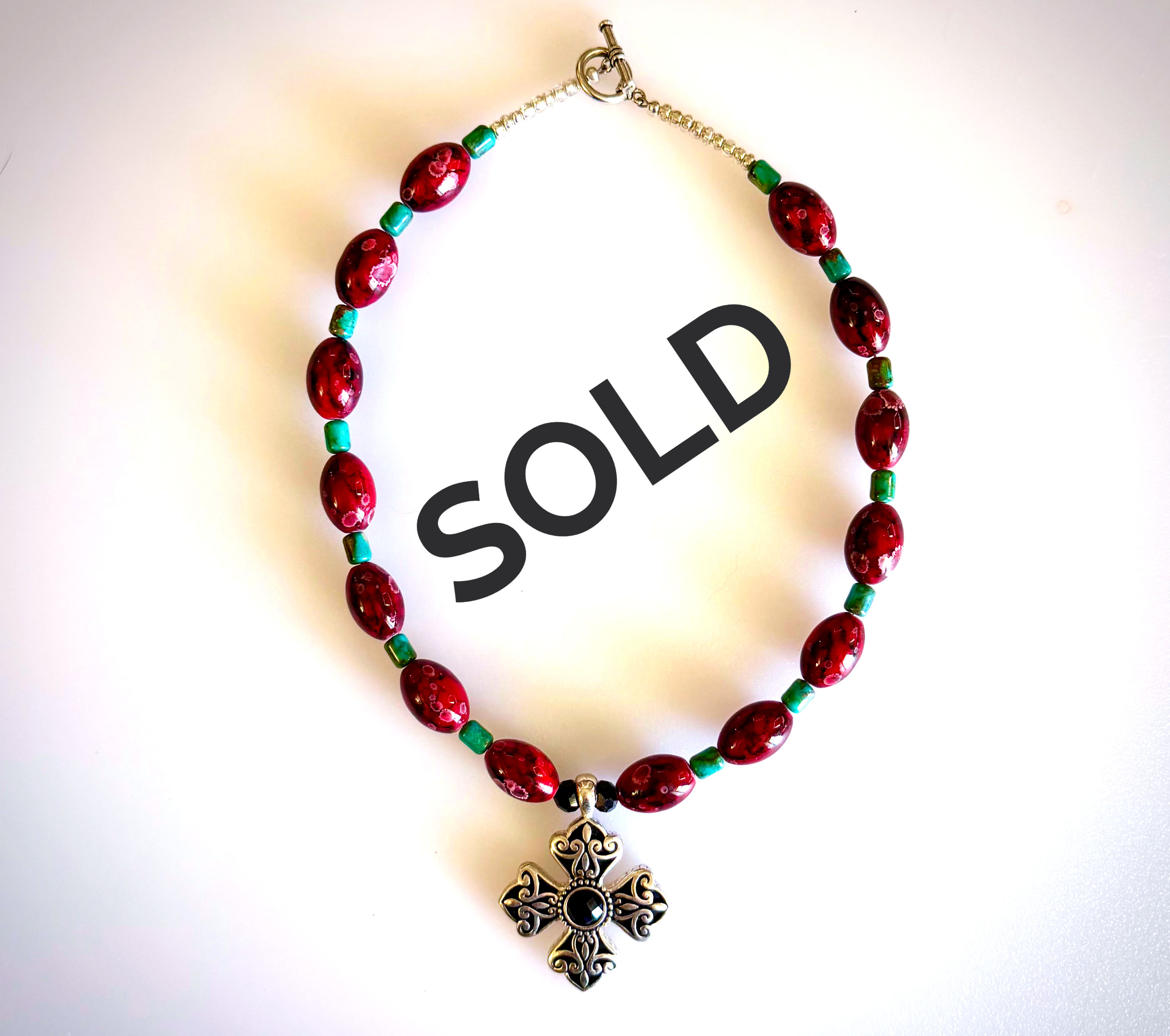 20" Cross Necklace