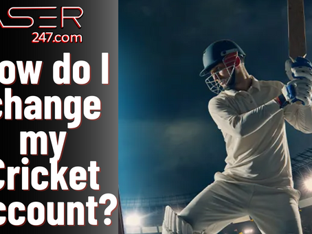 How do I change my Cricket account?