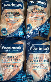 langoustines papillons