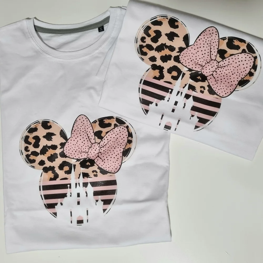 T-shirt Minnie Paris bimba