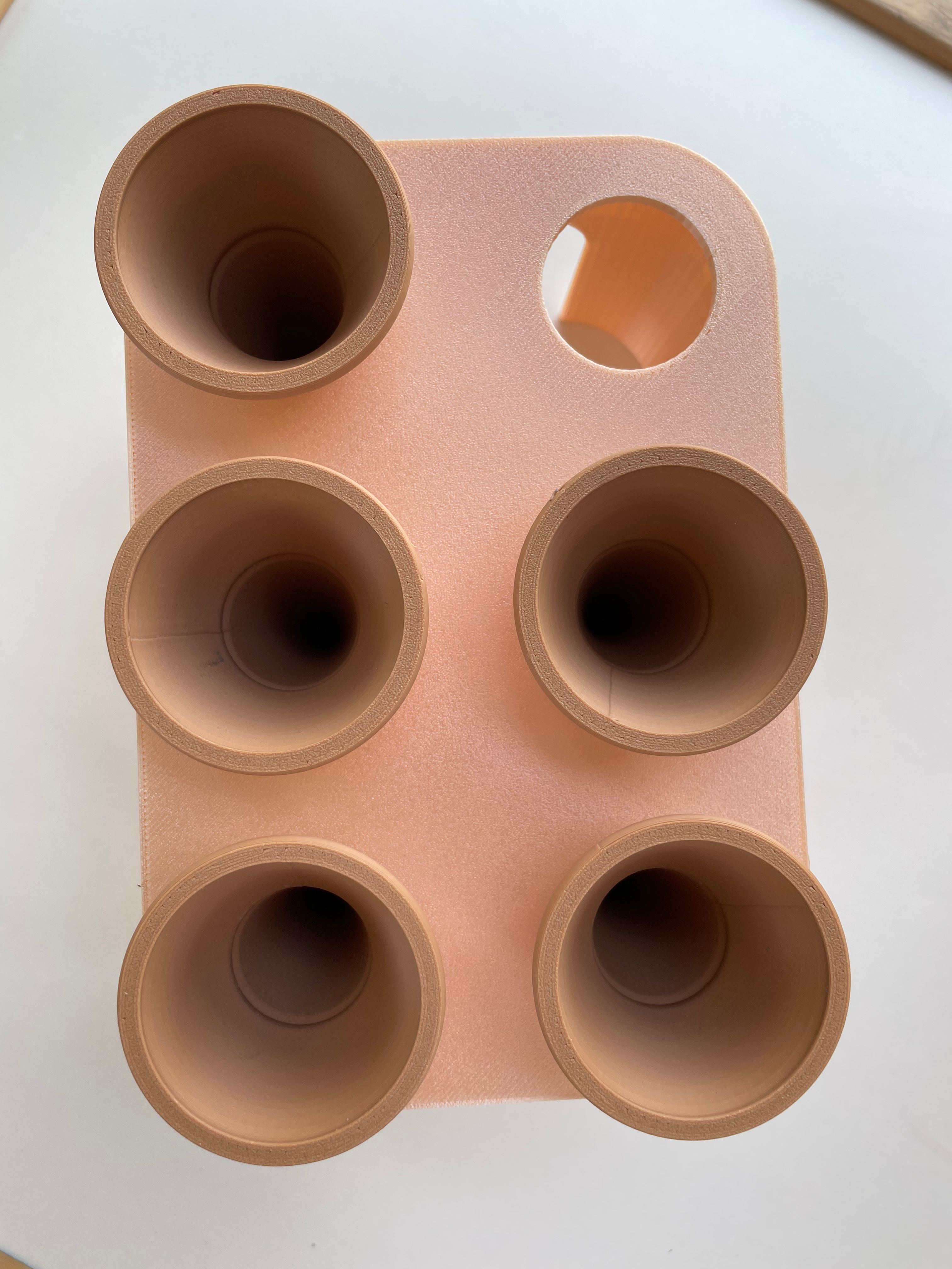 Set 6 conuri de înghețată cu suport