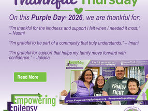Thankful Thursday - PURPLE DAY® Edition