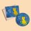 Thumbnail: Valentine's Day Card & Magnet Set