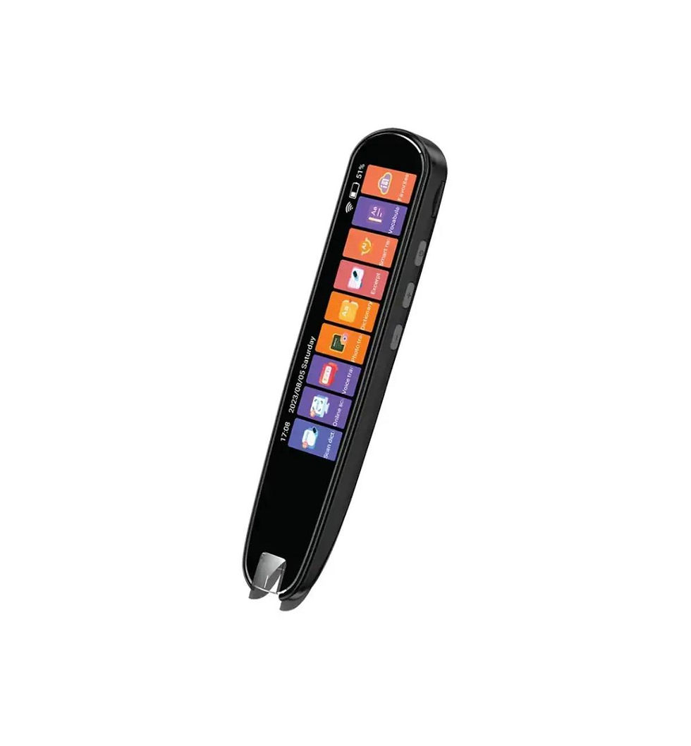 Handheld digital tester with colour screen and multiple measurement icons