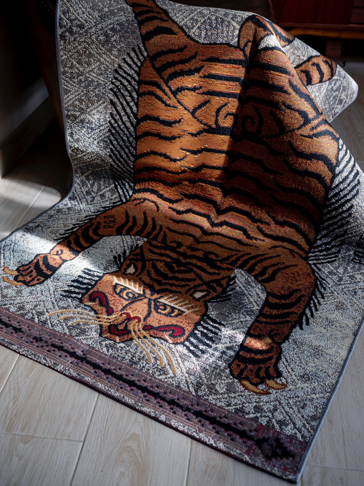 日本Post General埃及製老虎To-Go Rug 地氈