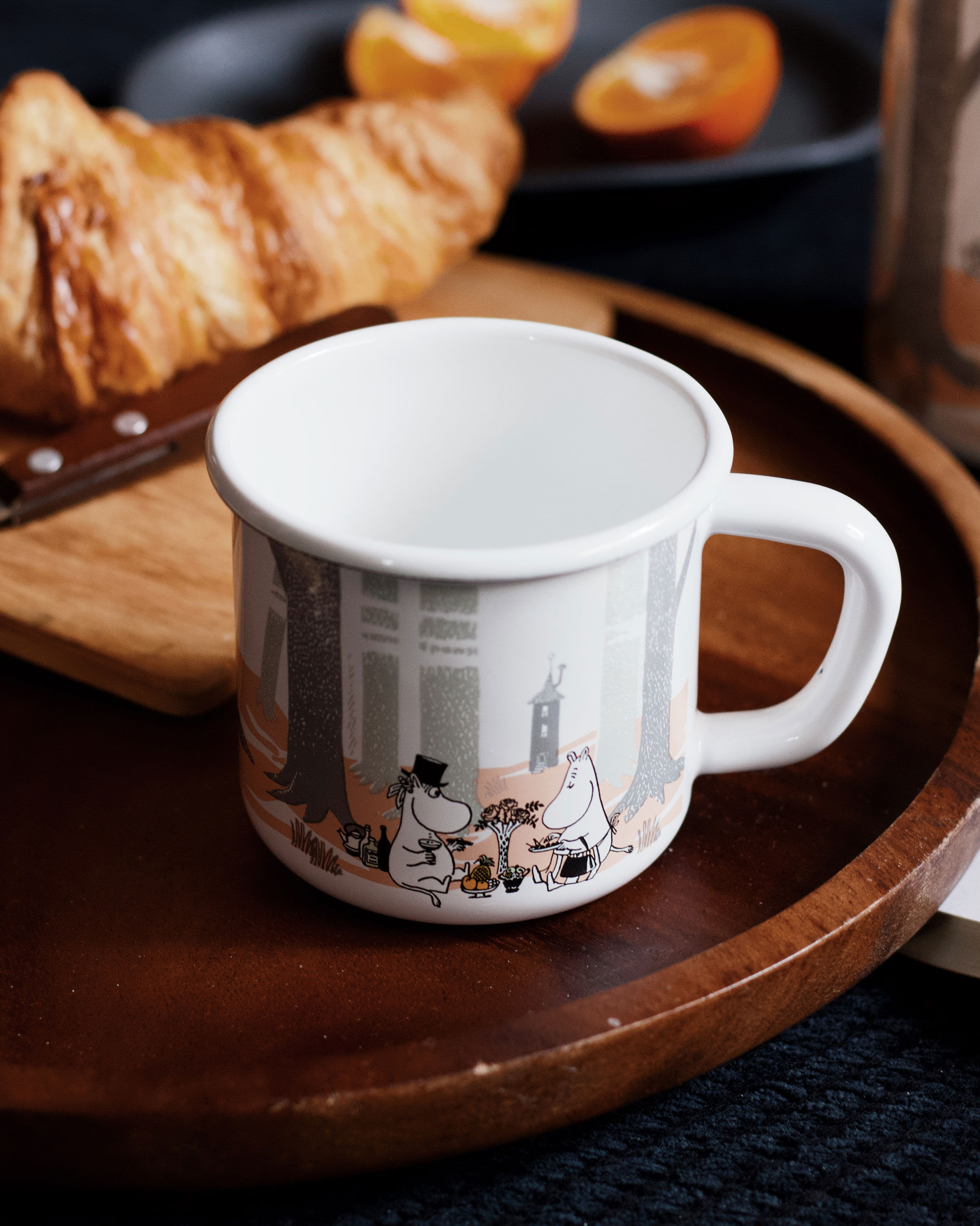 MOOMIN在小休｜富士琺瑯馬克杯