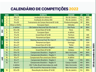 Calendário CBJ 2022 - Versão 1