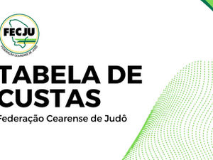 Tabela de Custas FECJU 2024