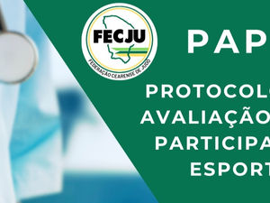 PROTOCOLO DE AVALIAÇÃO PRÉ PARTICIPAÇÃO ESPORTIVA - PAPPE 2025 : Classe Veteranos