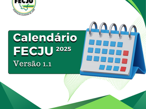 Calendário FECJU 2025 - Versão 1.1