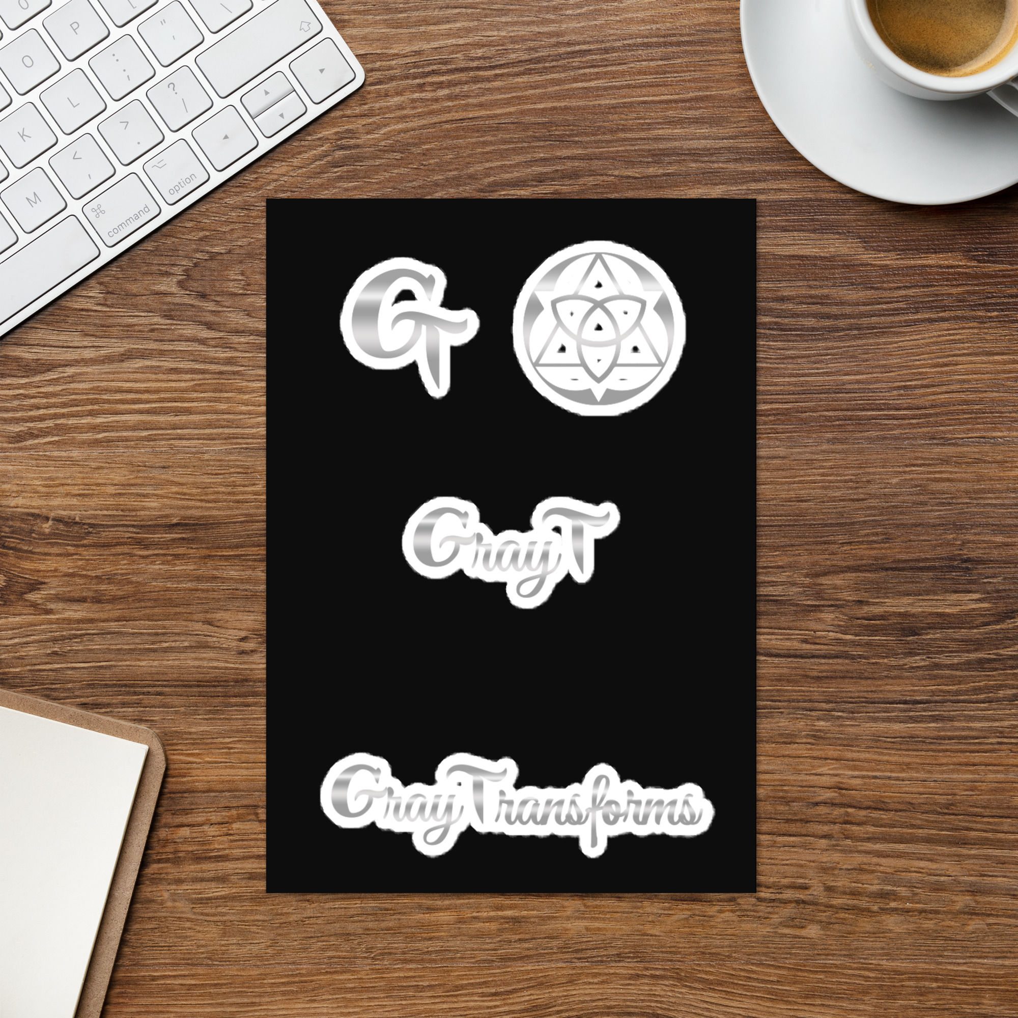 Gray Transforms Stickers!!!