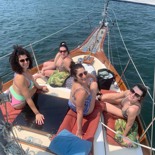 calypso girls on boBooze Cruise Newport RI, Party Boat Rhode Island, Newport Rhode Island Bachelorettew.jpg