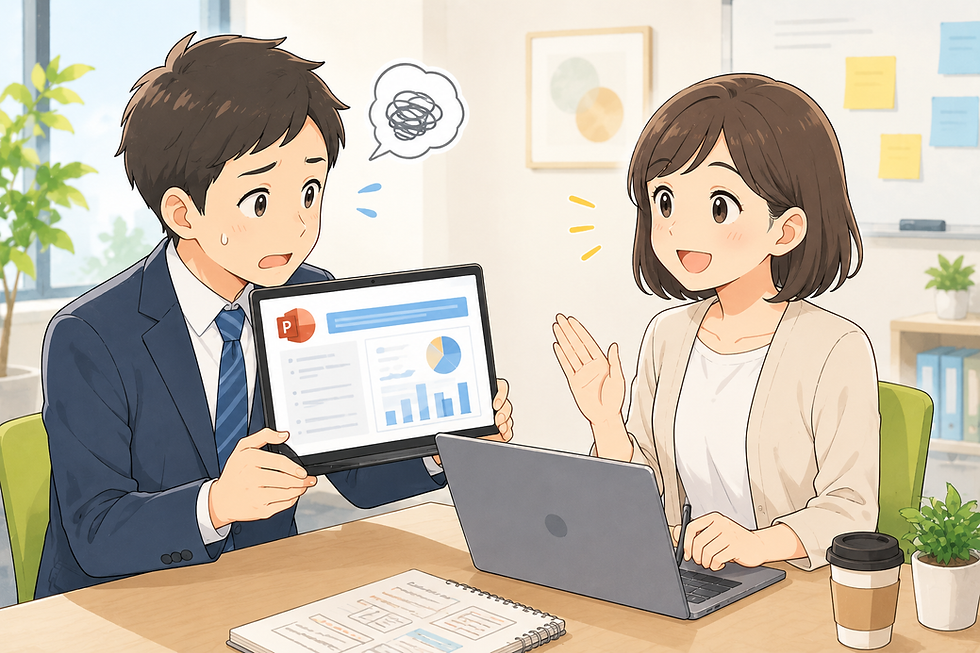 PowerPointで作成するデザイン