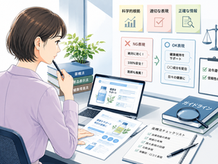 薬機法　コンテンツ　デザイン
