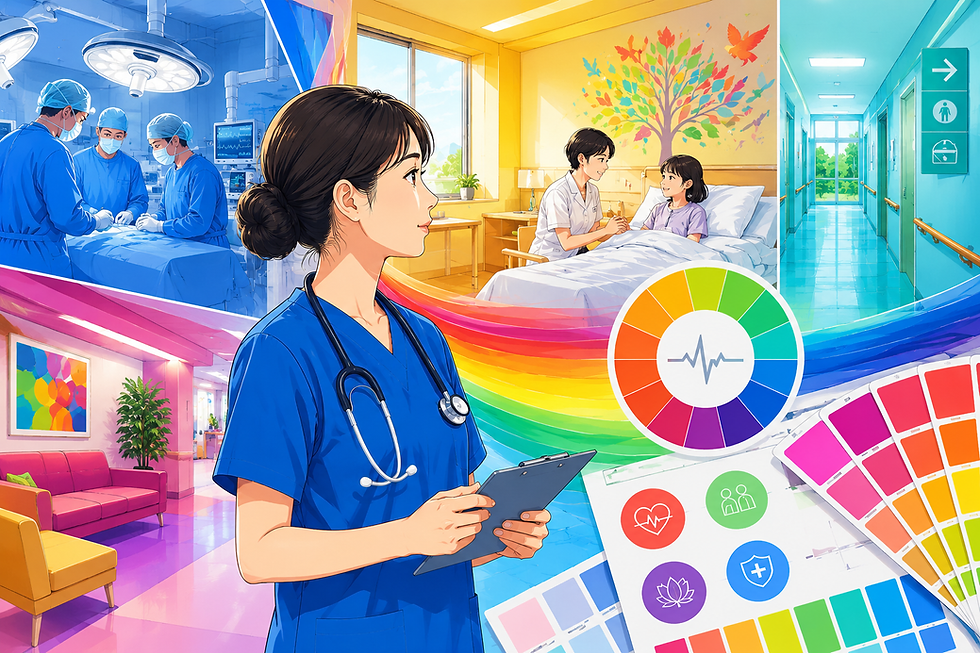 医療現場 色