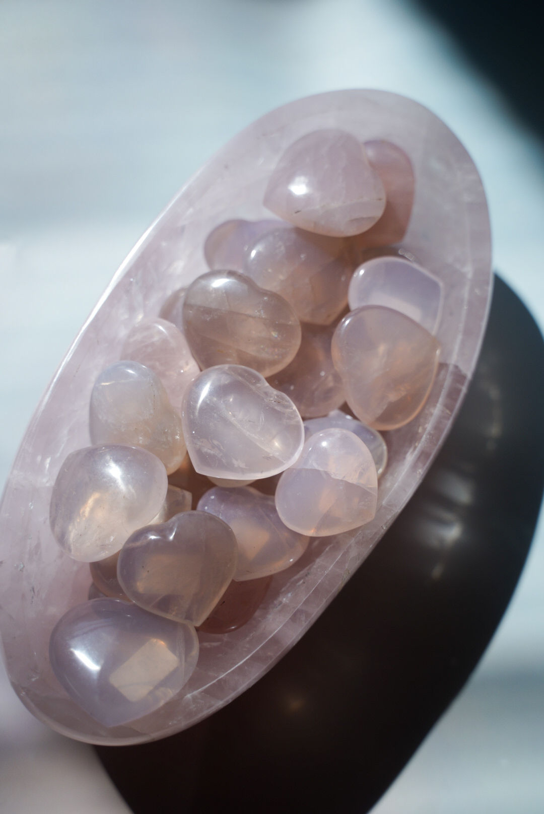 Rose Quartz Hearts