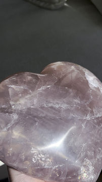 Thumbnail: XL Rose Quartz Heart