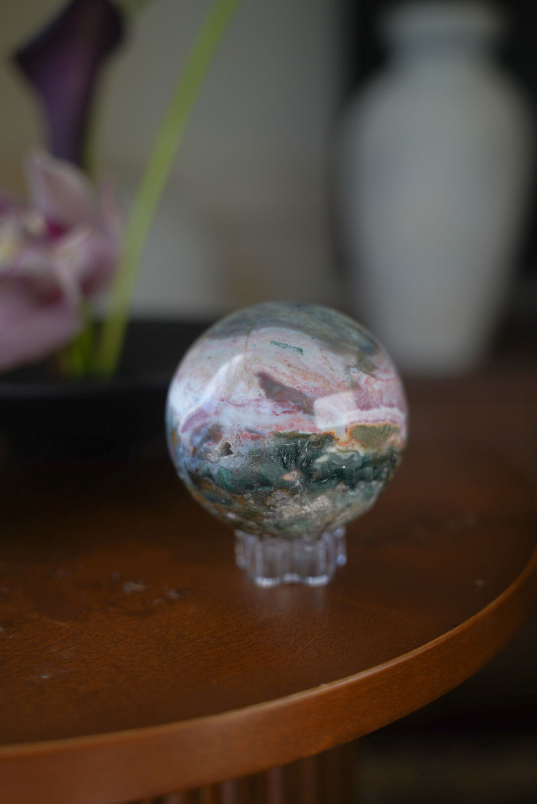 Sea Jasper Sphere