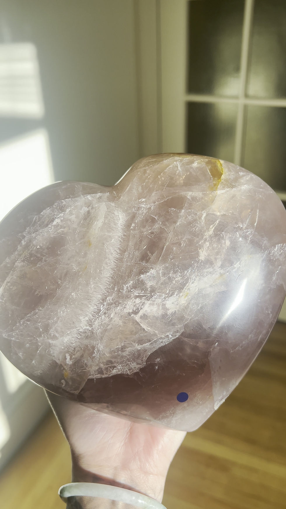Thumbnail: XL Rose Quartz Heart