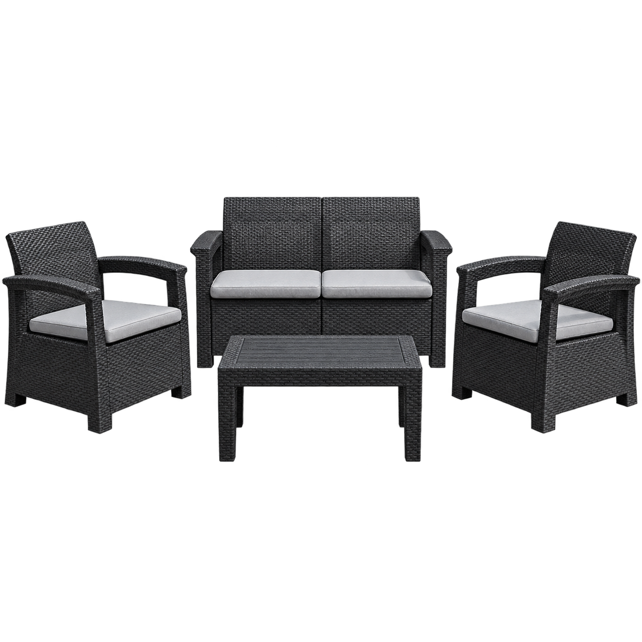 4-Piece Patio Conversation Set - SF4-4P