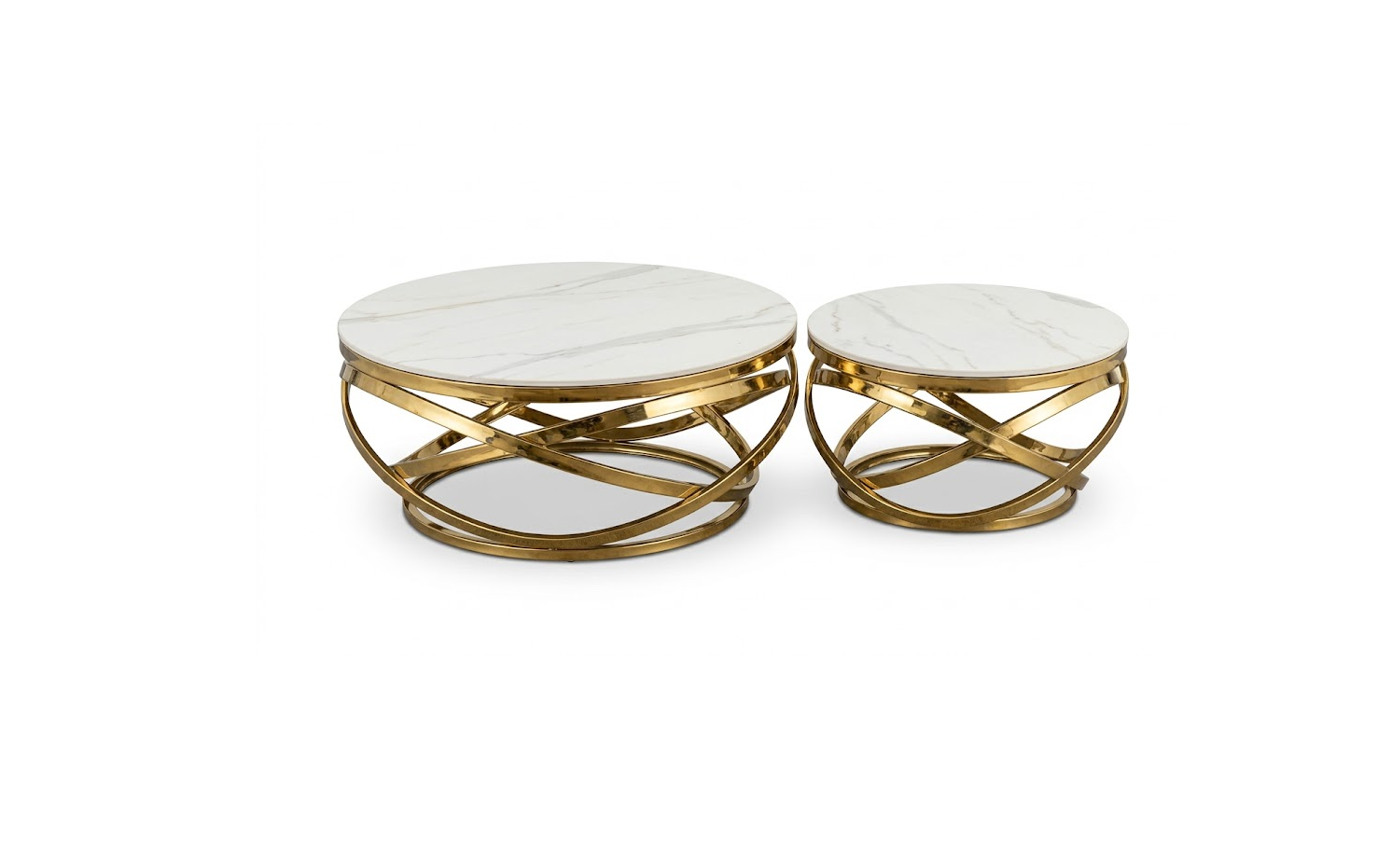 Modern Nesting Coffee Table Set - DJW-60/80