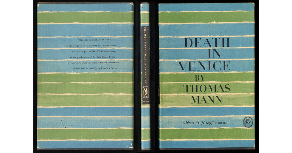 Death in Venice Umschlag von Georg Salte