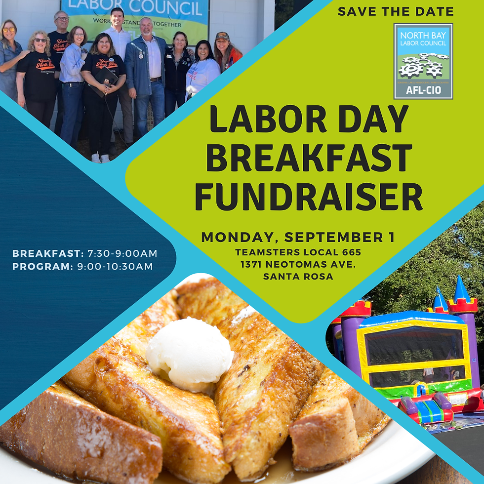 SAVE THE DATE 2025 Labor Day Breakfast & Fundraiser