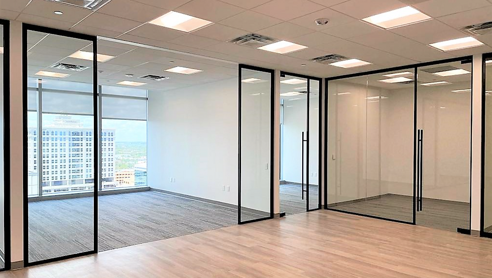 The Advantages of Frameless Glass Partitions in Modern Home Offices in Staunton