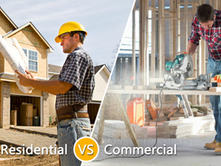 Key Differences Between Residential and Commercial Construction Projects