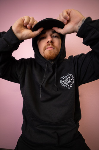 LA Black Hoodie | Icy Gemz