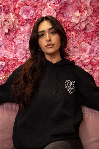 LA Black Hoodie | Icy Gemz