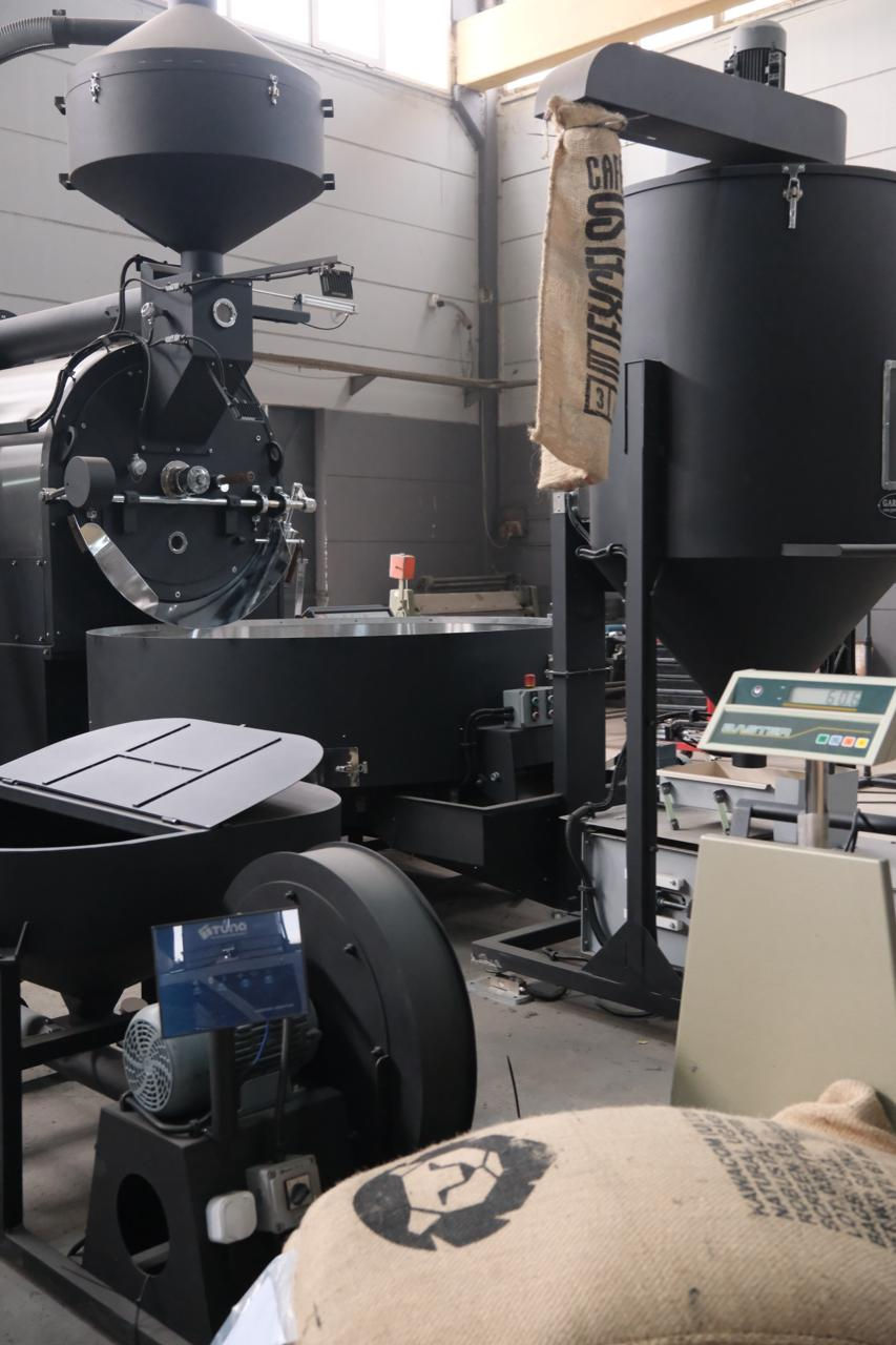 Atlantica 120 - roasting system with Automation skills