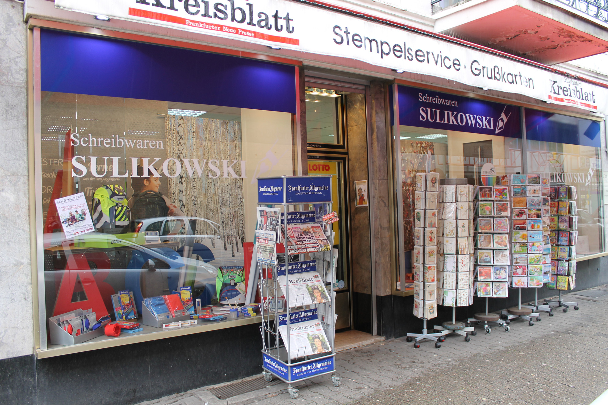 Dienstleistungen | Schreibwaren