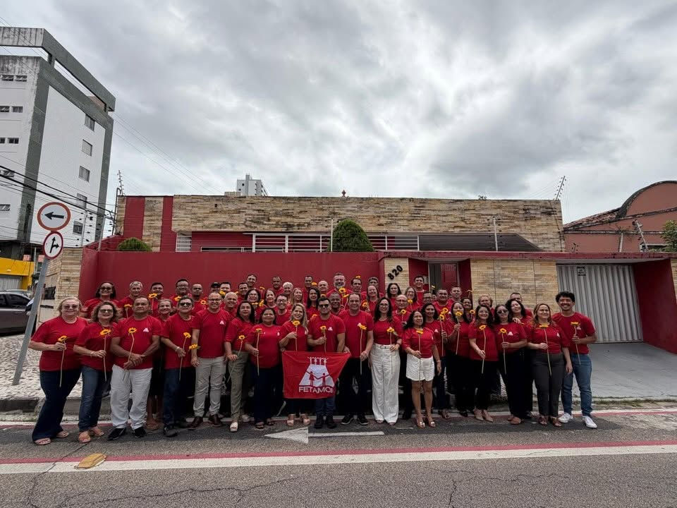 Sindsems presente na posse da nova diretoria da Fetamce