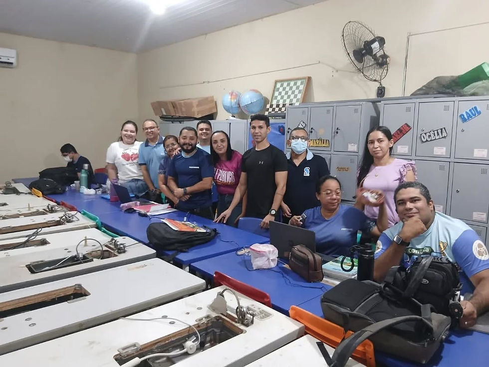 Diretoria do Sindsems realiza visita institucional à Escola Paulo Aragão nesta terça-feira