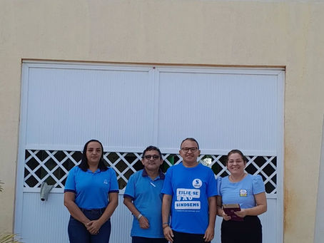 Festa do Servidor 2025: Visitas do SINDSEMS Abrangem Escolas em Caioca, Patriarca, Salgado e Bonfim