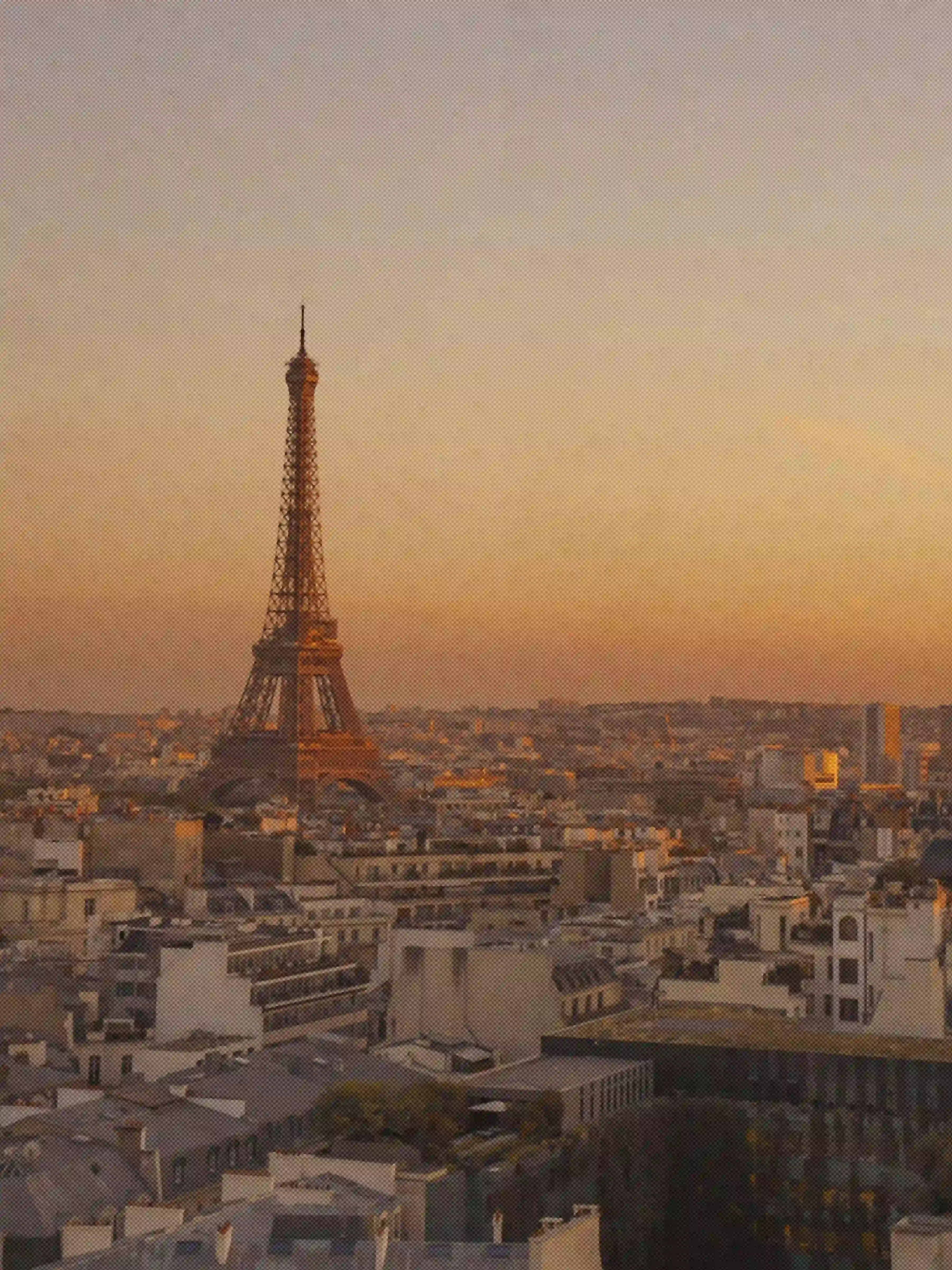 Sunset In Paris