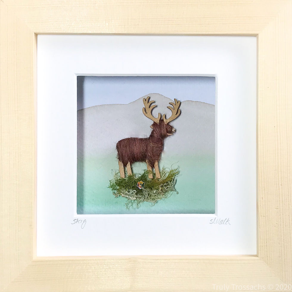 Thumbnail: Small Boxed Picture Stag