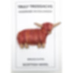 Thumbnail: Highland Cow Brooch Orange  Blends