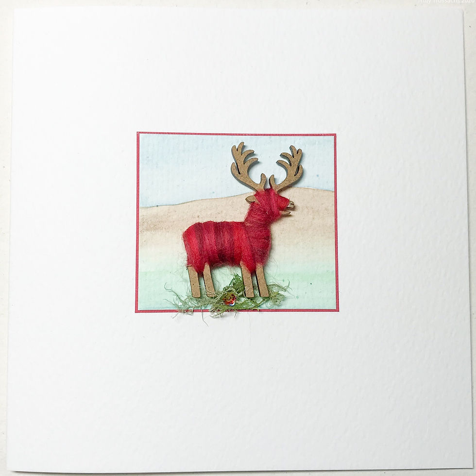 Thumbnail: Card/Brooch Card Stag