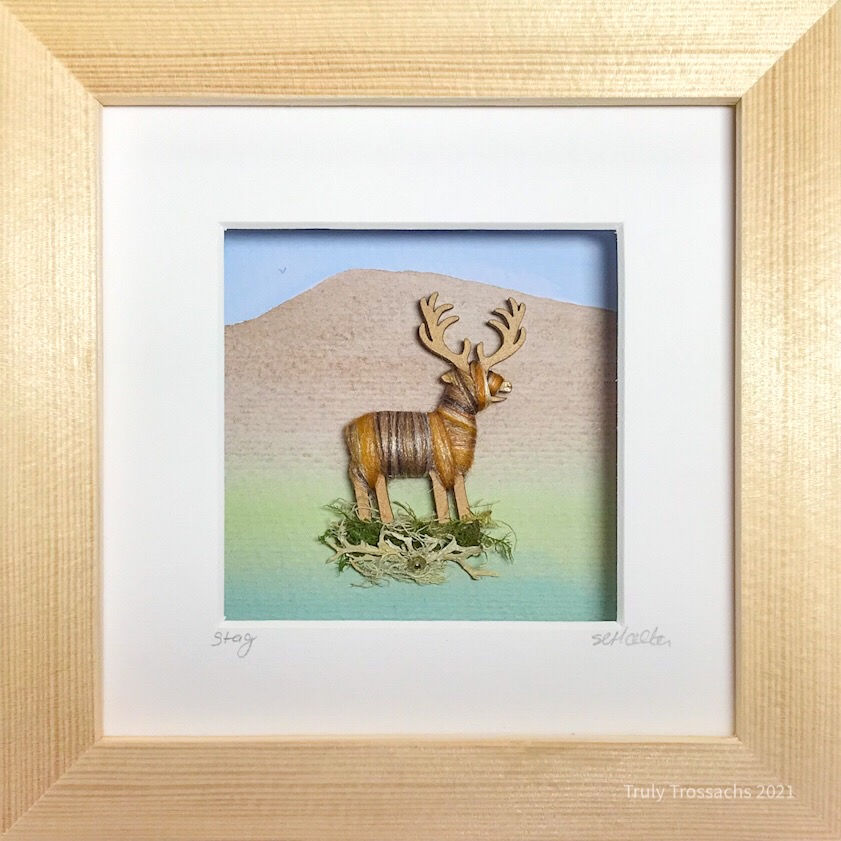 Thumbnail: Small Boxed Picture Stag