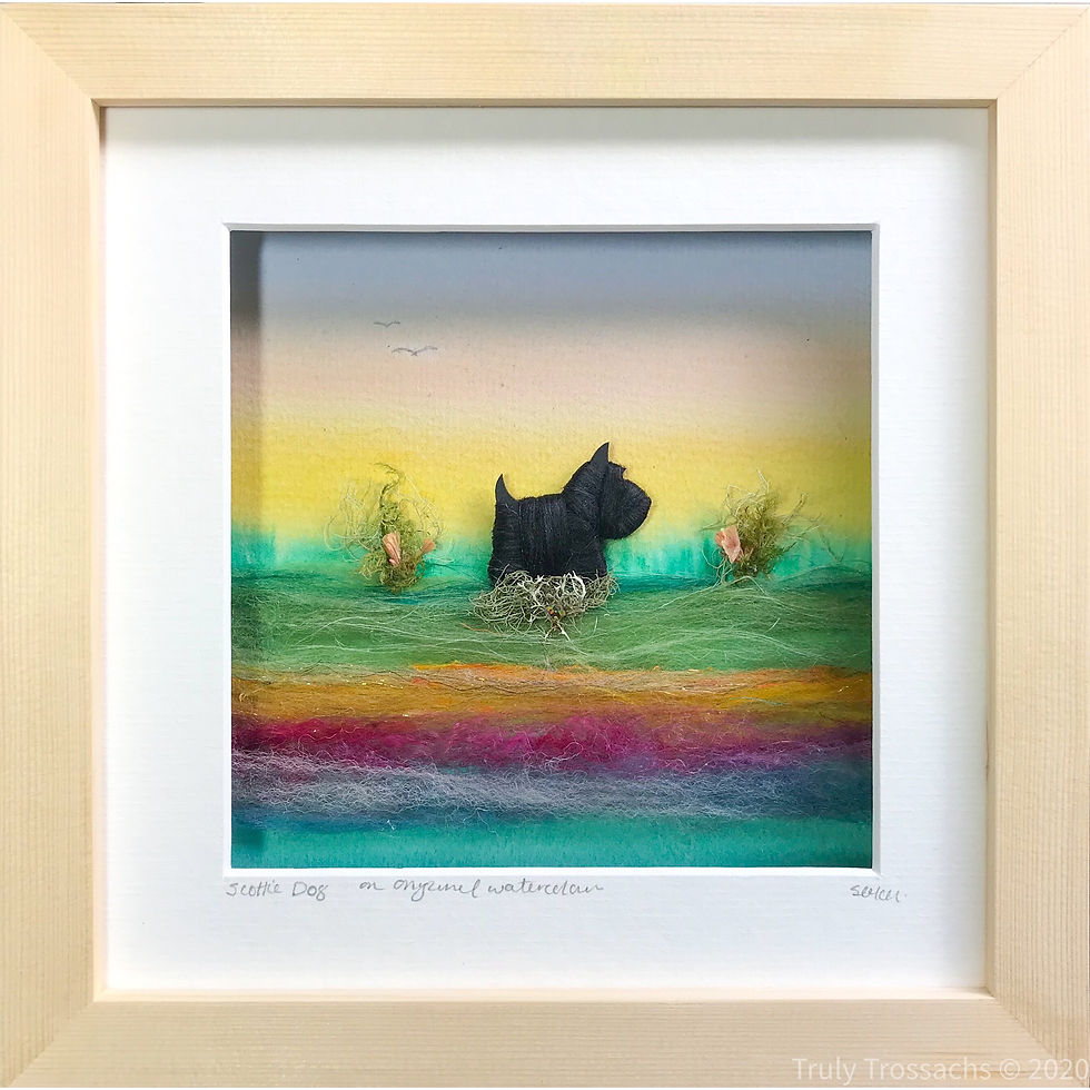 Thumbnail: Medium Boxed Picture Scottie Dog