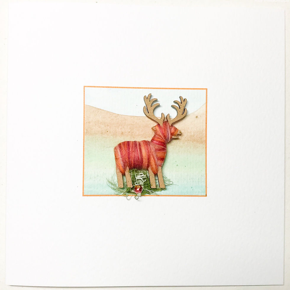 Thumbnail: Card/Brooch Card Stag