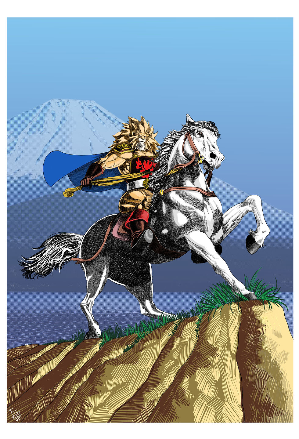 2 lionman_horse2_edited