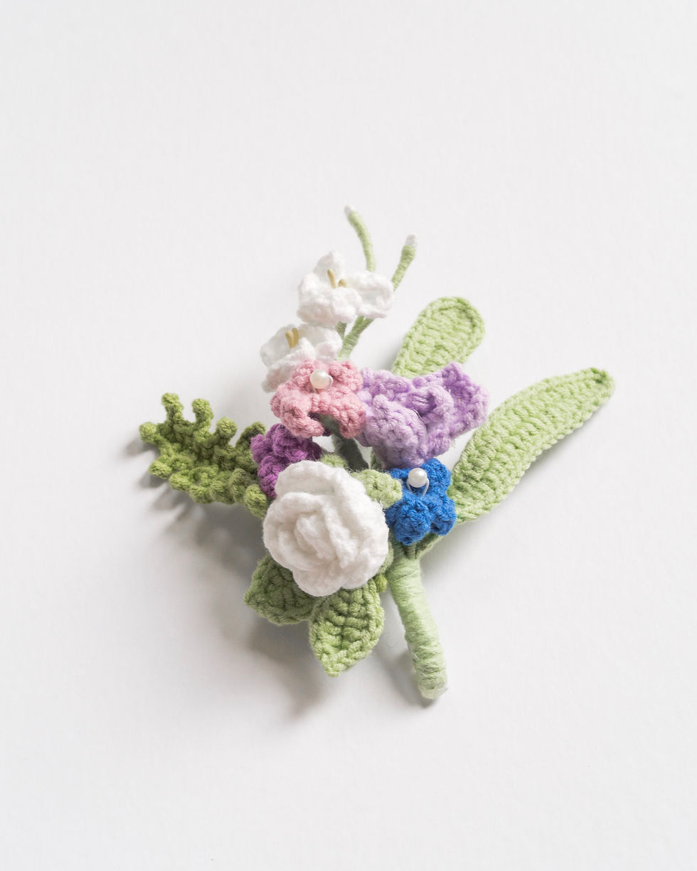 Miniature : Bouquet Brooch