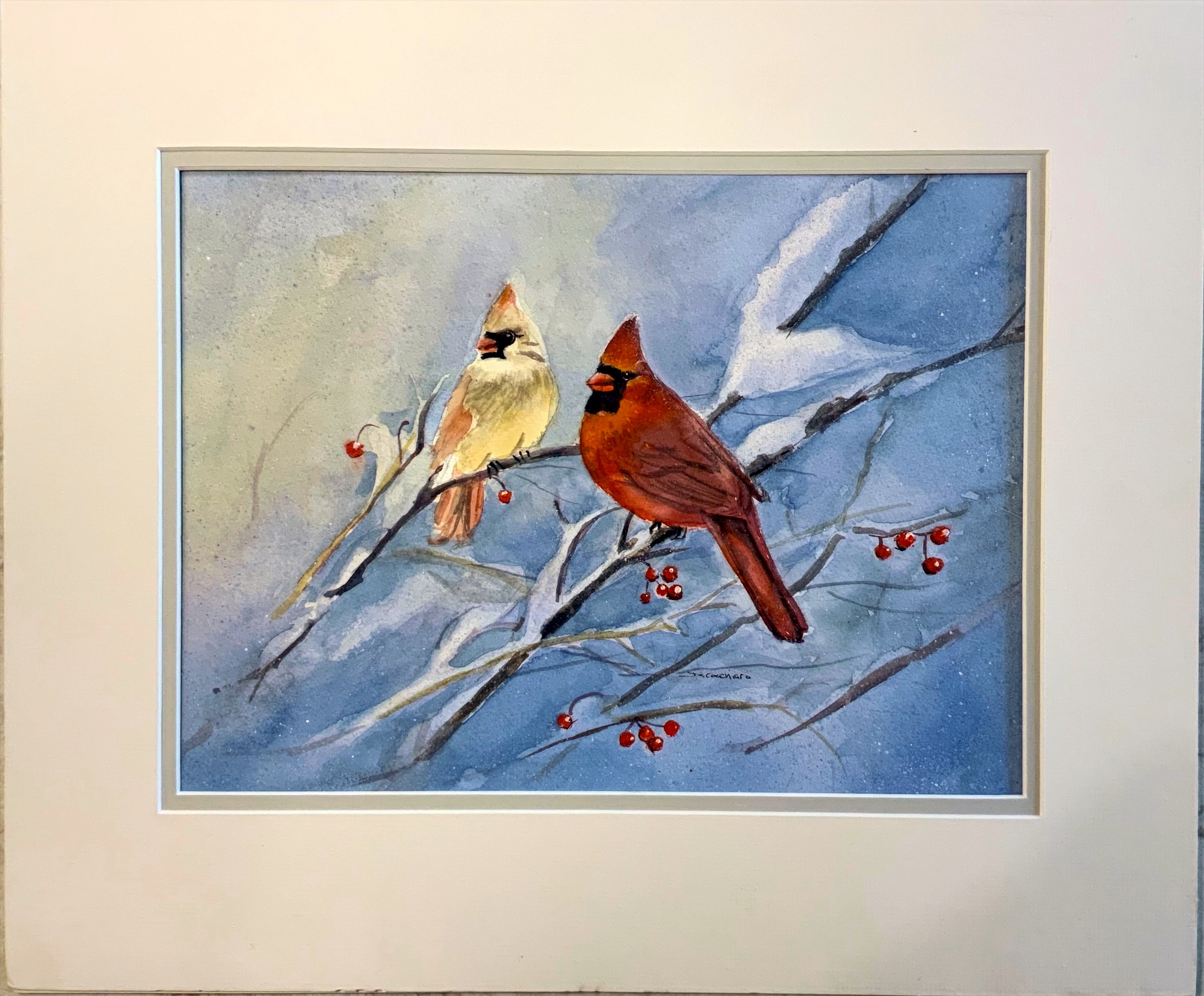 Winter Cardinals