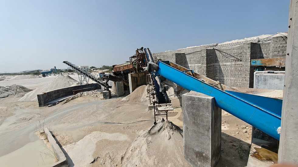 silica sand washing plant
