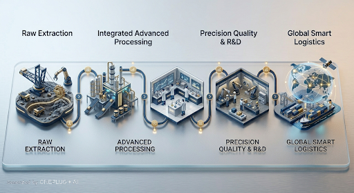 quartz supply chain