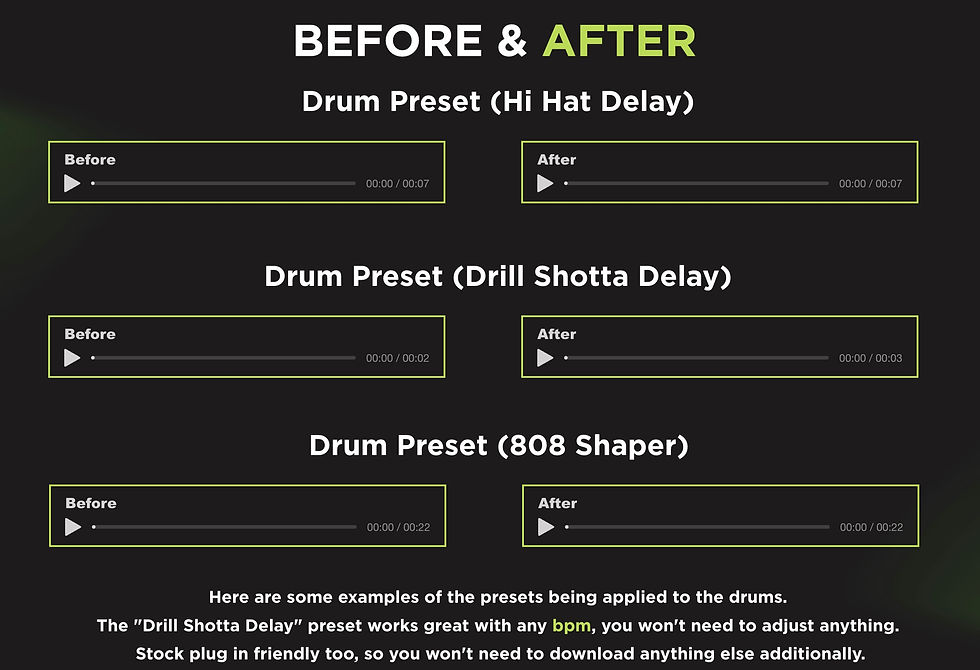 Thumbnail: Drum Presets (FL Studio)
