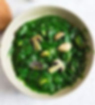 Palak Mushroom